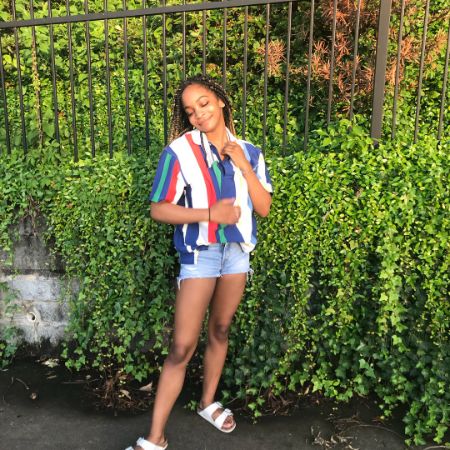 Imani Duckett took a picture near a fence